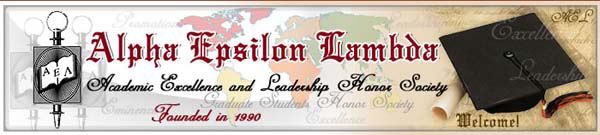 AEL Alpha Epsilon Lambda ASSOCIATION