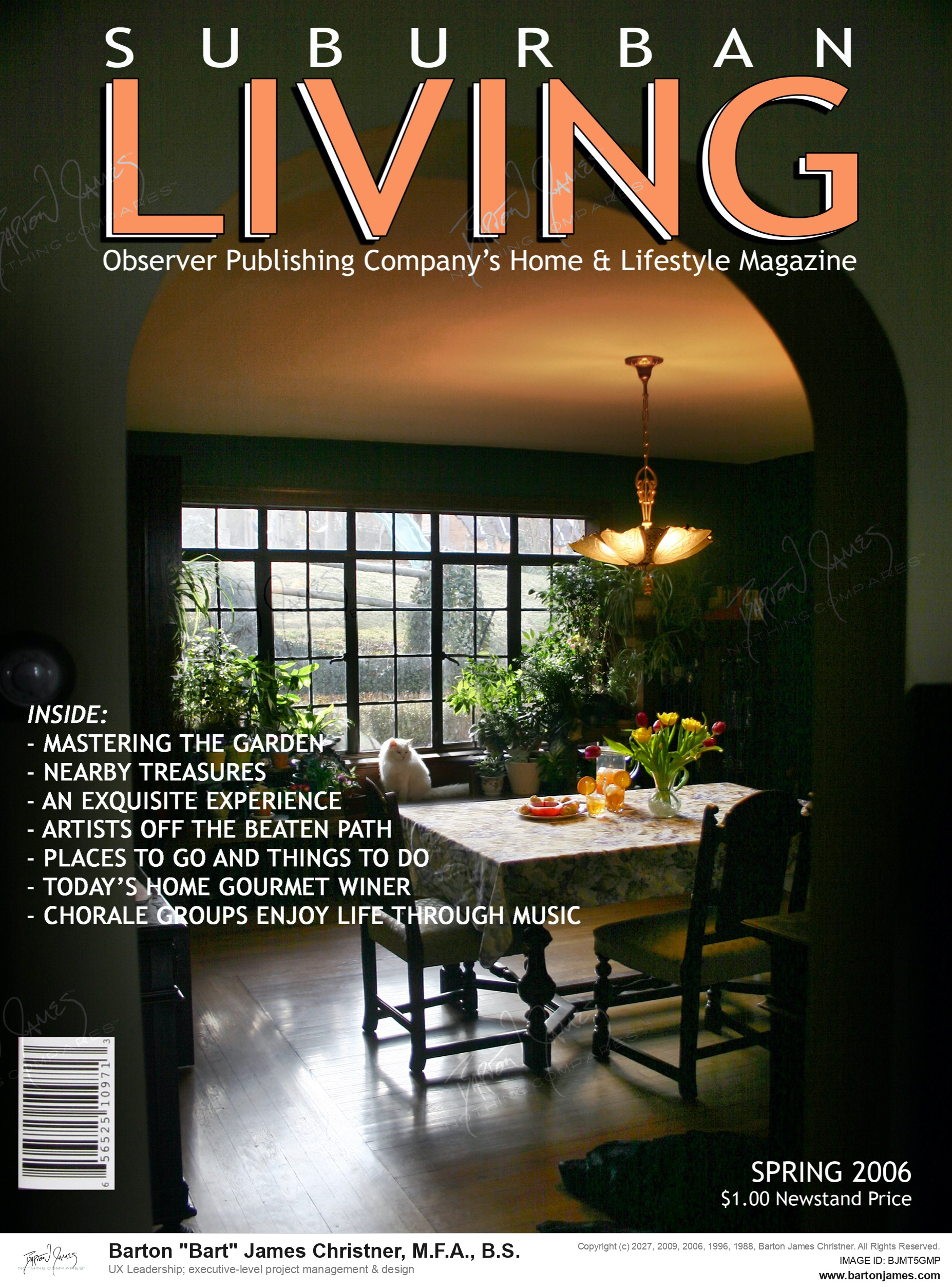 20060302 CHRISTNER Garden Cover MAGAZINE PHOTO