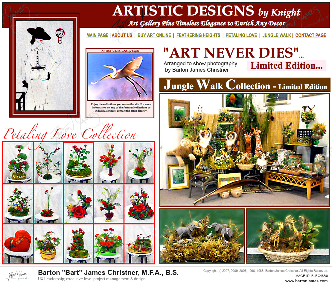 20091105 ATOR Artistic Designs Online CATALOG PHOTO