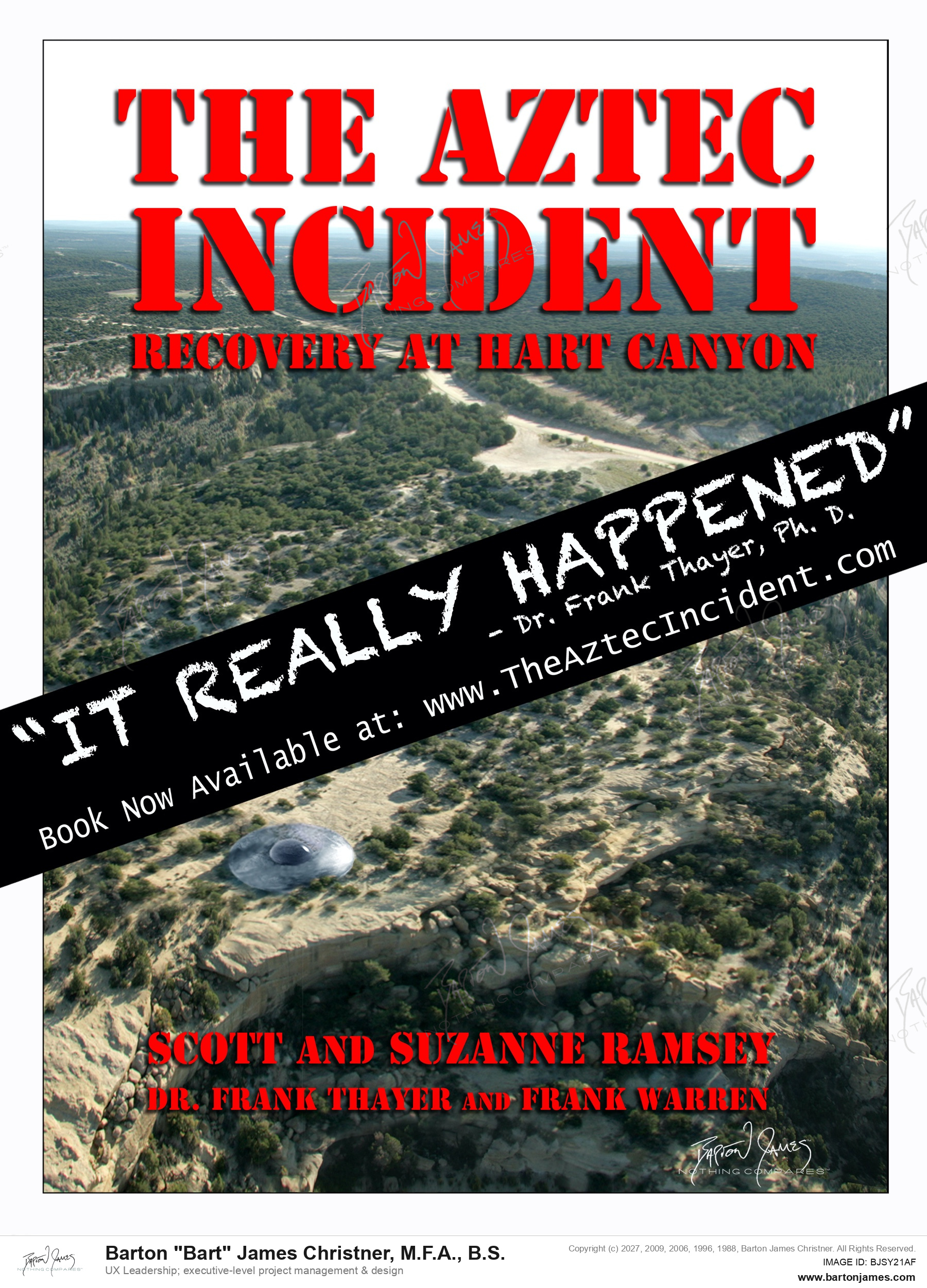20120110 THAYER It Really Happened POSTER PHOTO