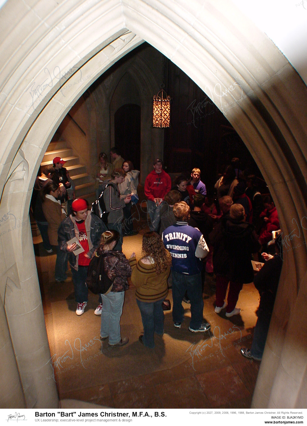 20050128 TRAVEL YET WASHTECH Pitt Heinz Cathedral PHOTO