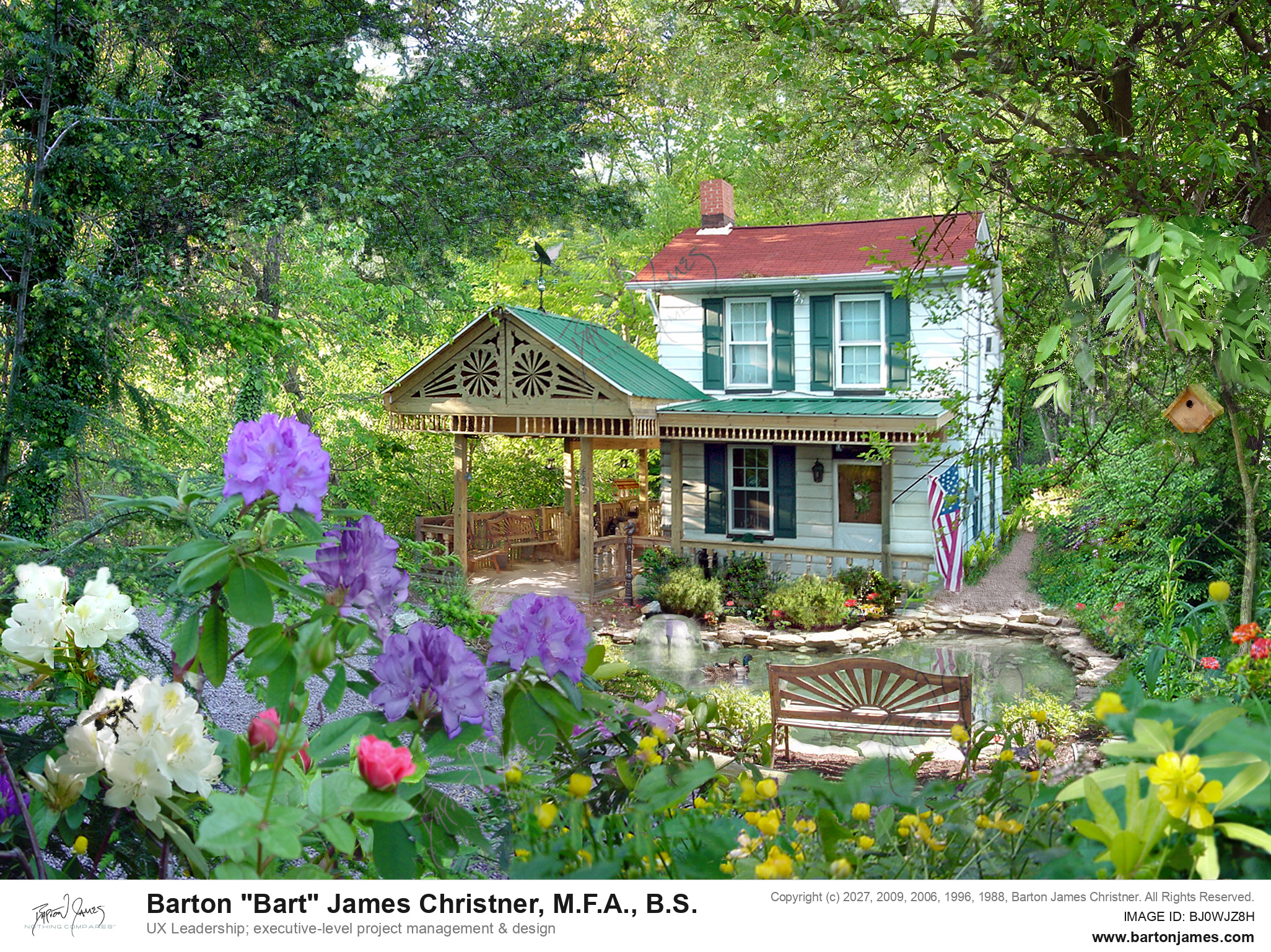 20020523 EXTERIOR HHGreen Of Summer Famous Composition PHOTO