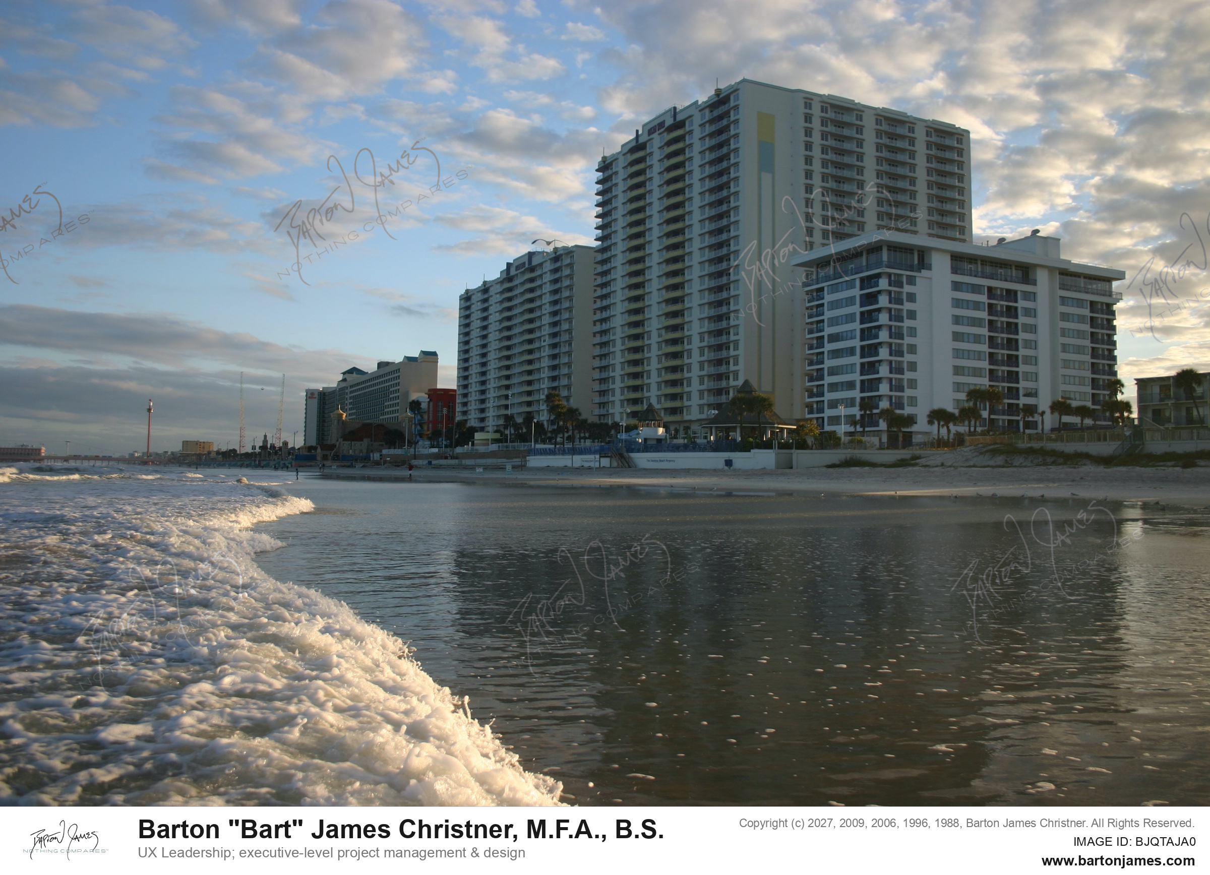 20060201 FINEART ARTDaytona Beach Waves Close Ups PHOTO