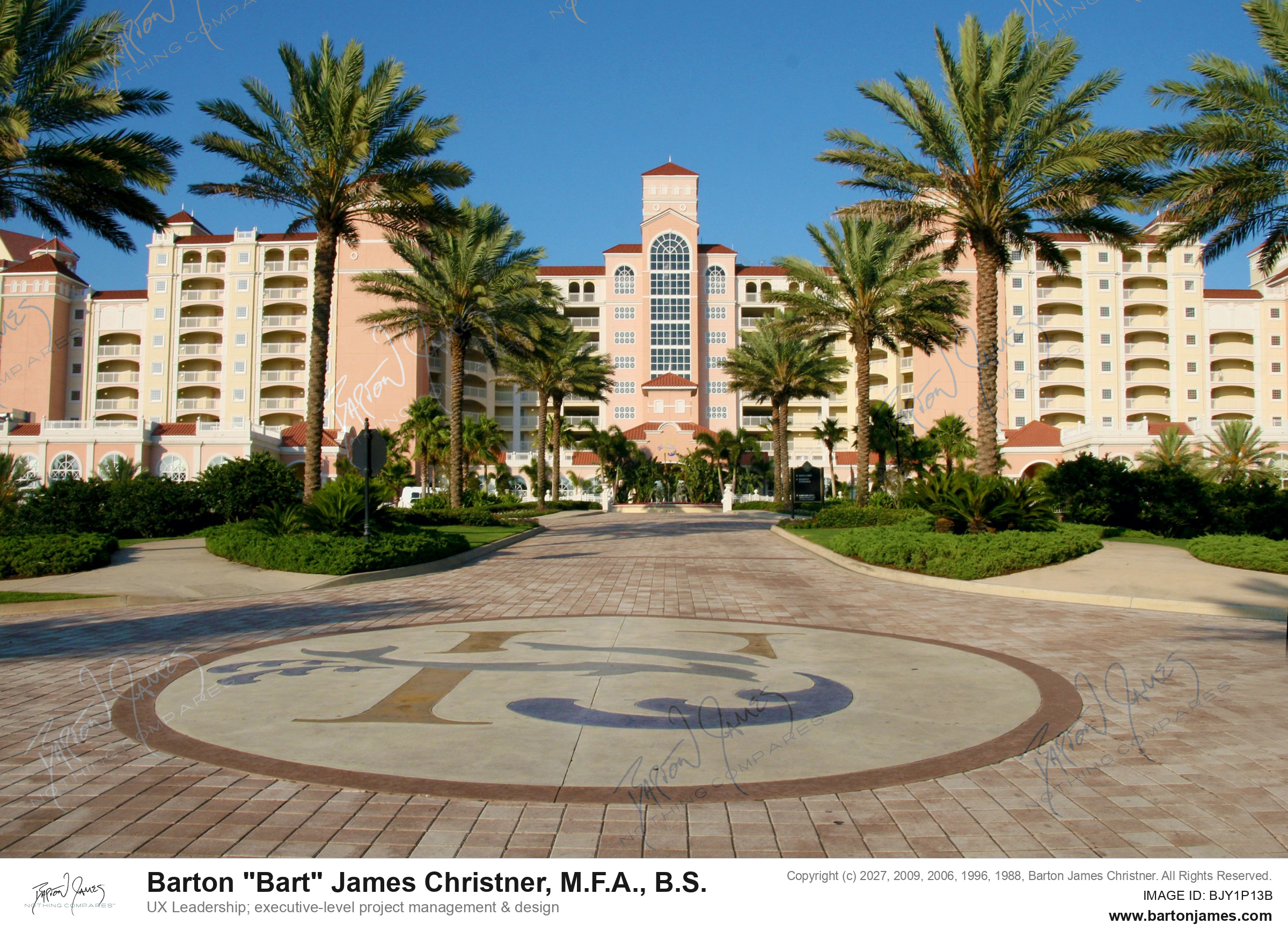 20080524 EXTERIOR Ginn Hammock Dunes Main Building Panoramic PHOTO