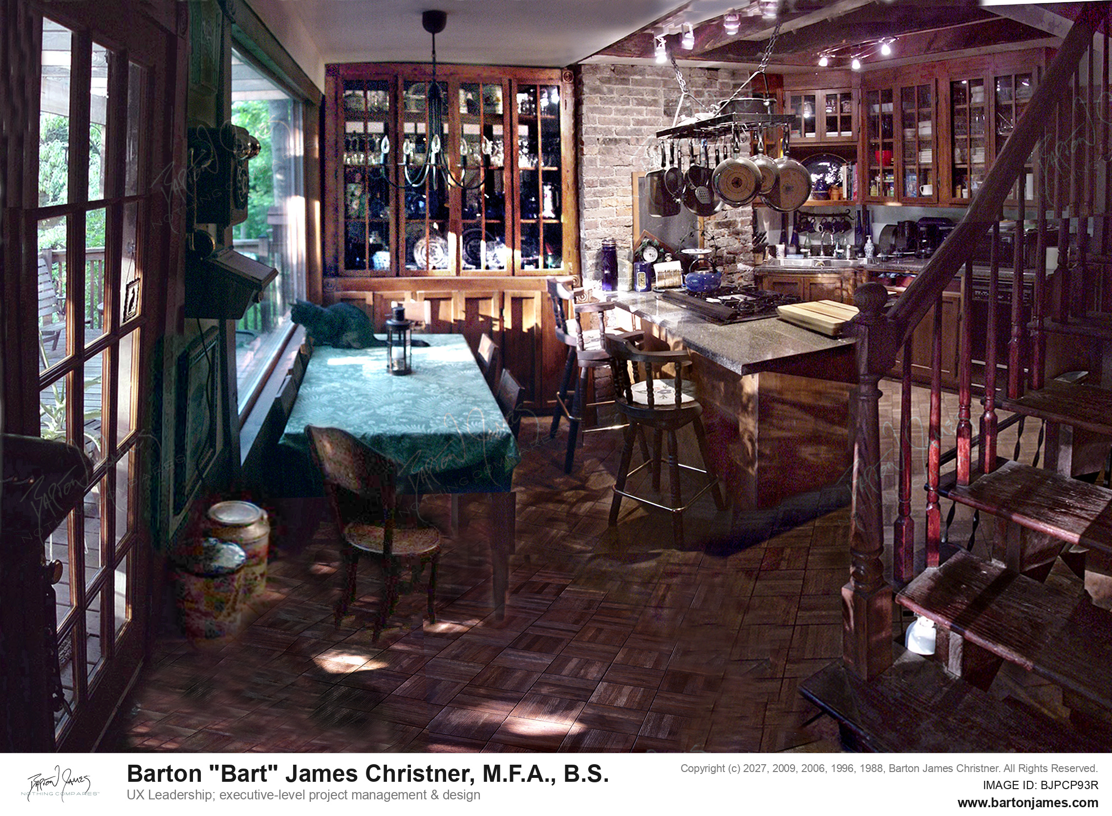 20020828 INTERIOR HHKitchen Dining Famous Composite PHOTO