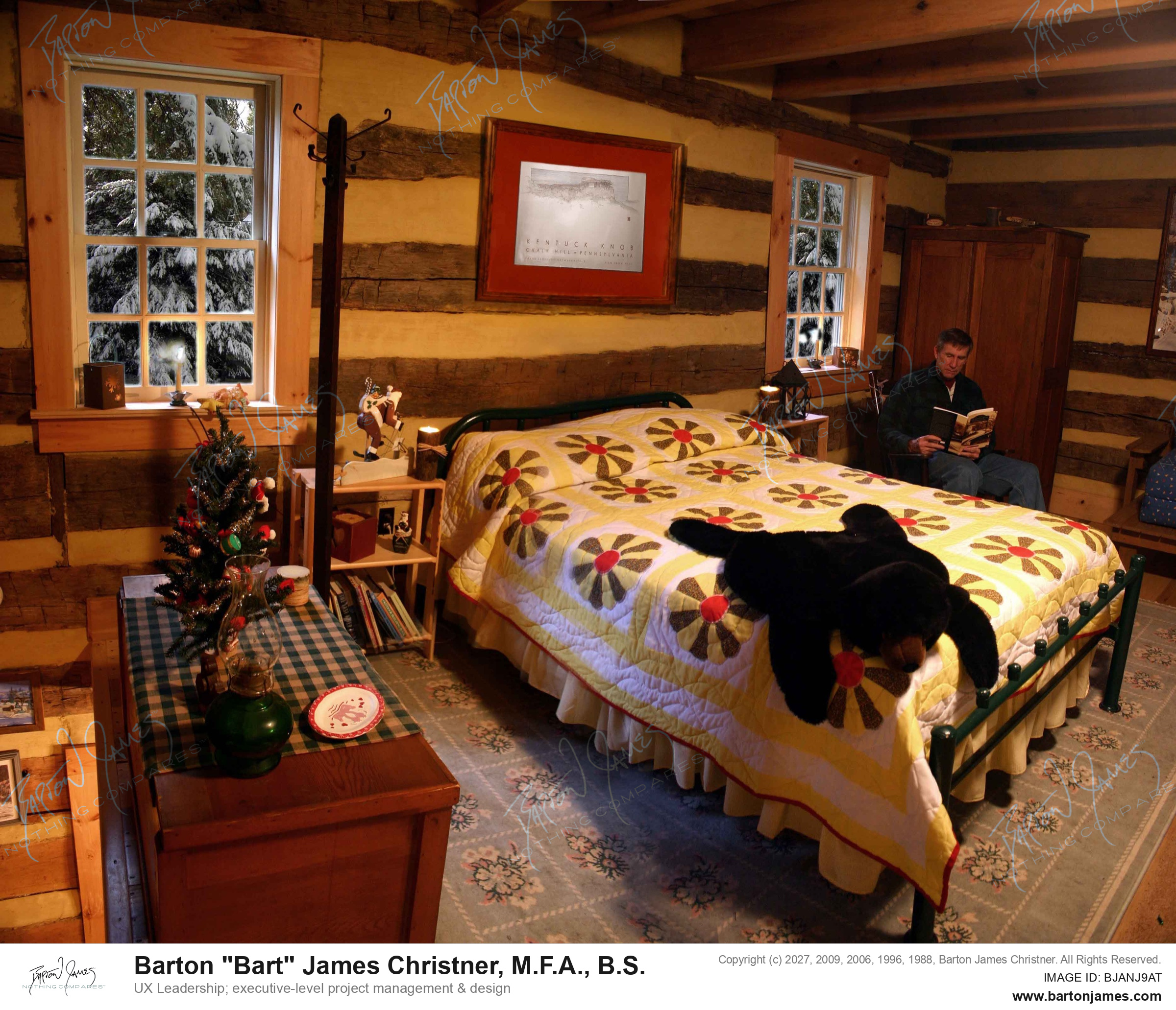 20050801 G4P4 Log Cabin Patton Scott PHOTO