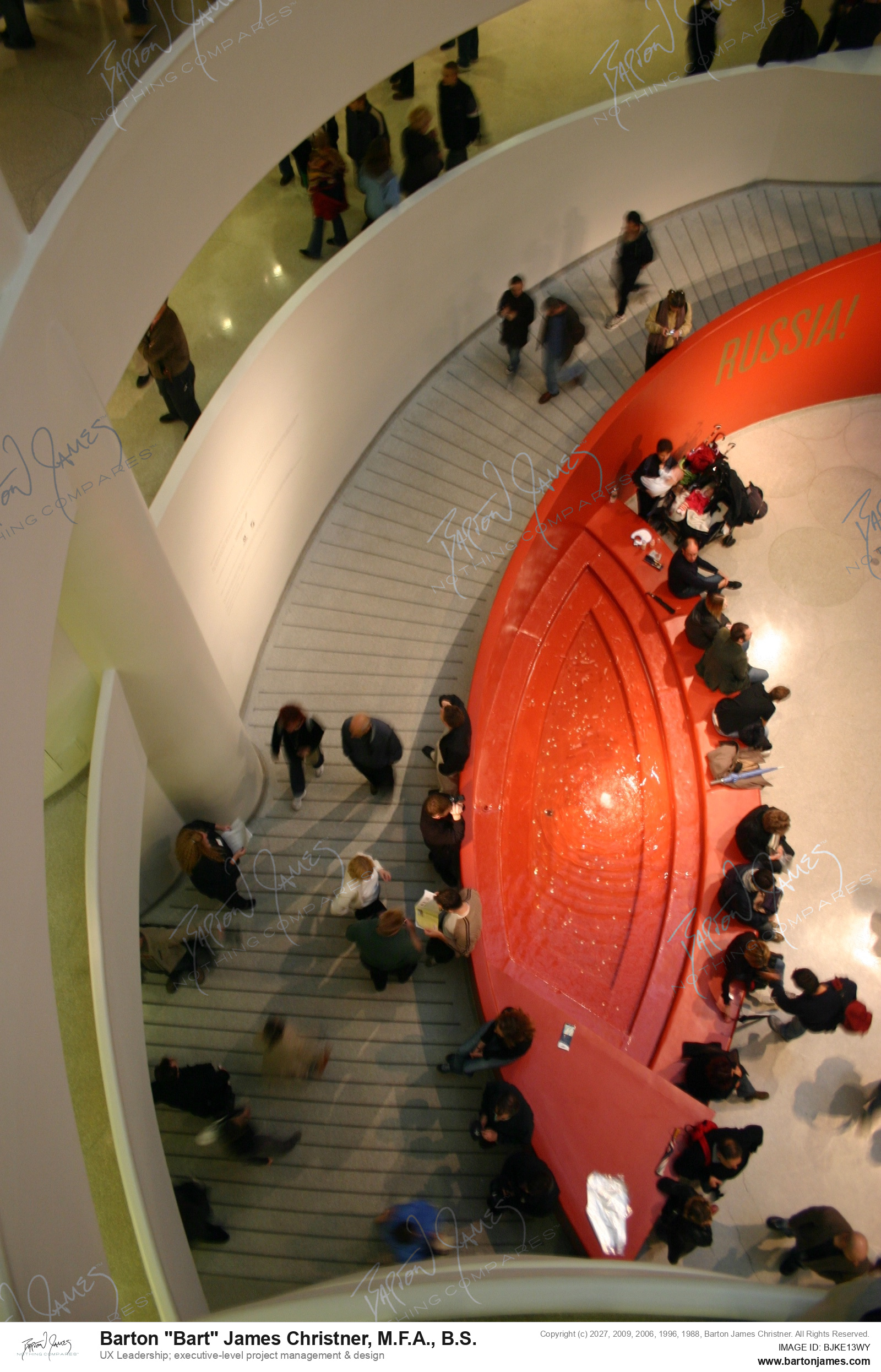 20051023 INTERIOR New York One Day Guggenheim Museum IMG9465 PHOTO