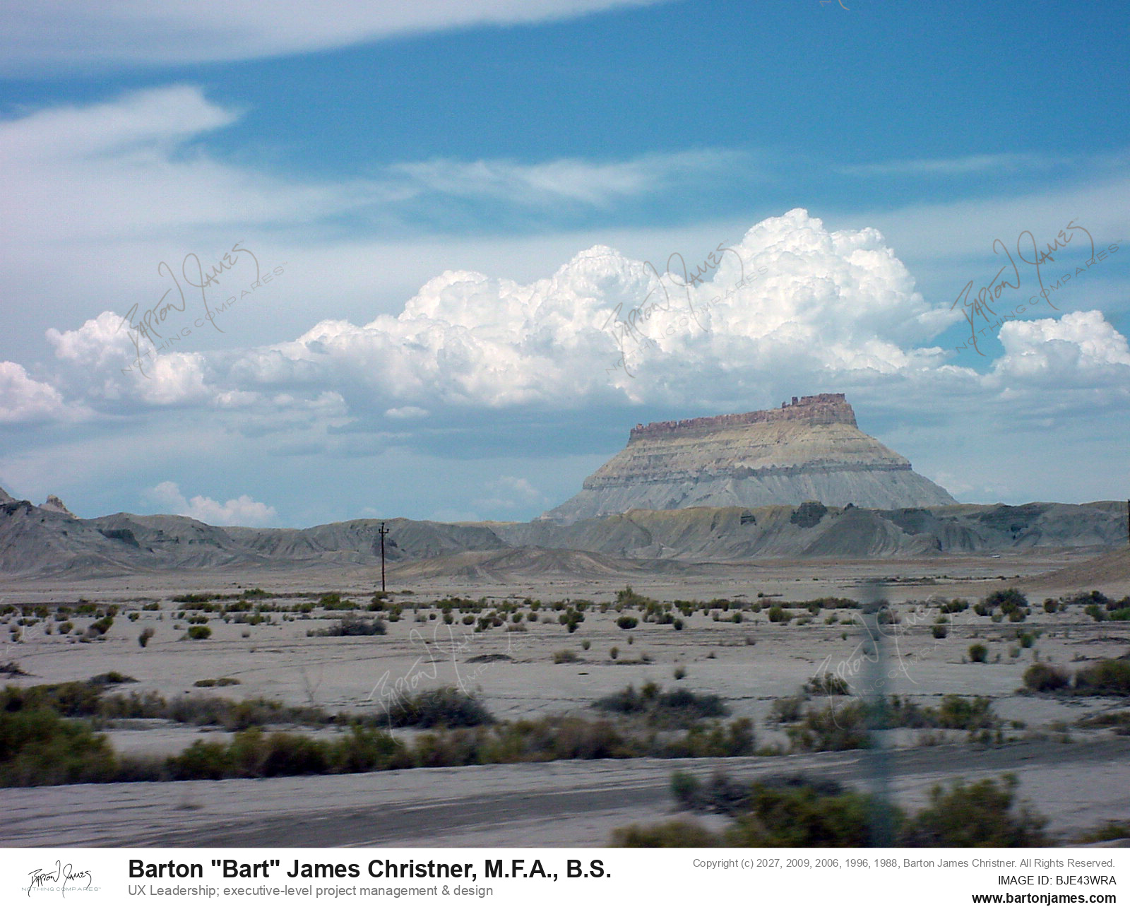 20030428 TRAVEL USTrip US30The Castle Mesa Area PHOTO