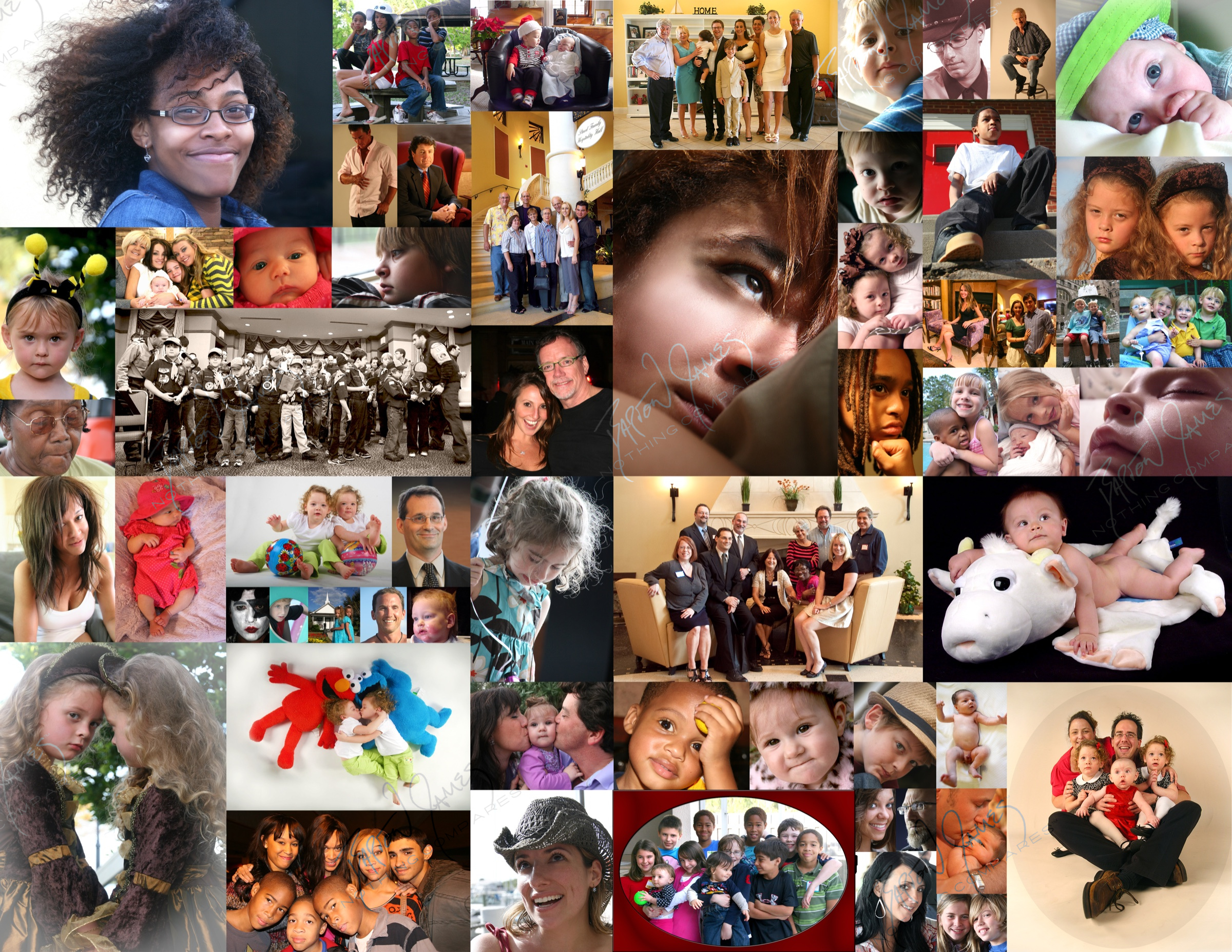 D1 Portrait: a collage of the work in this chapter