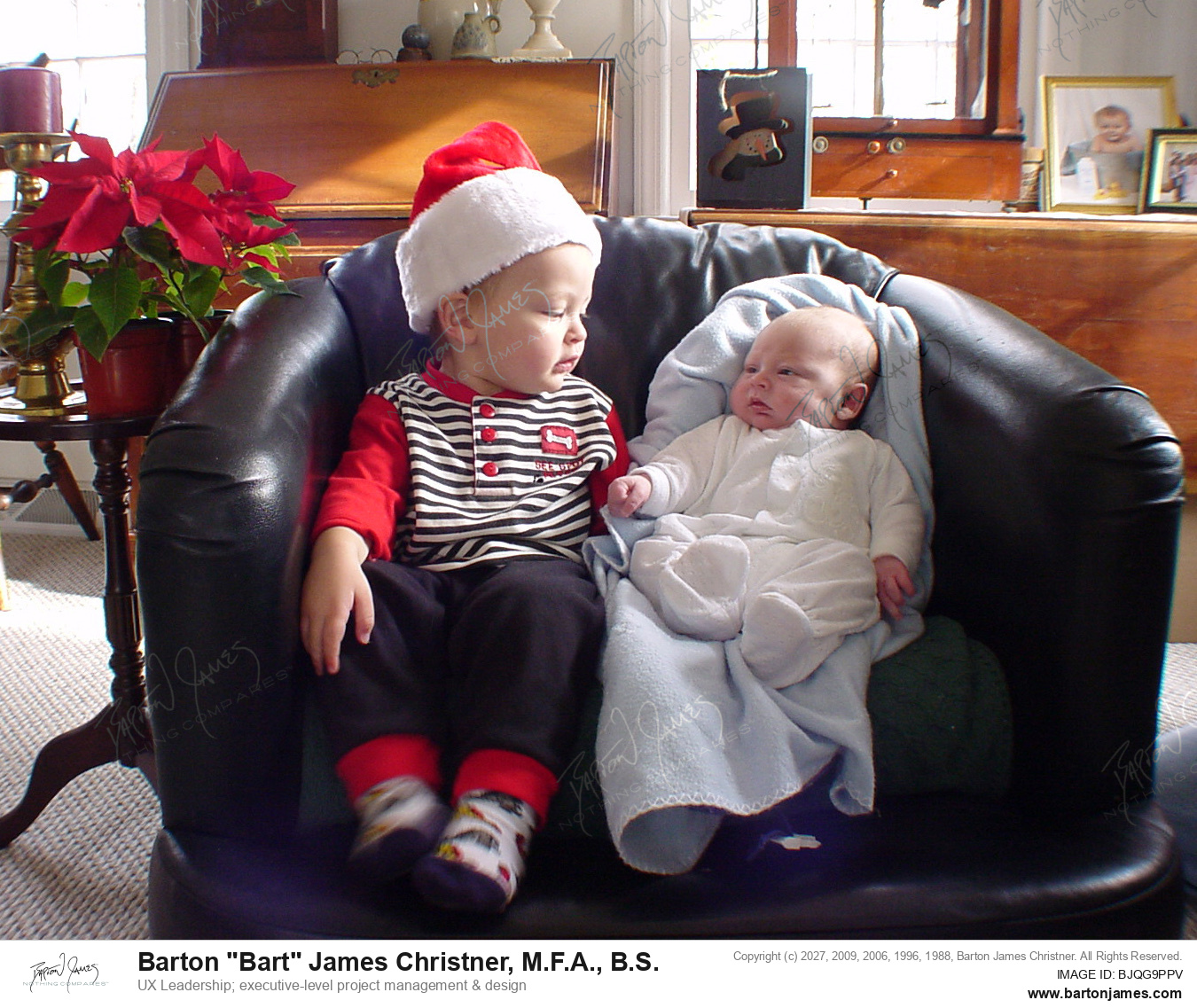 20021209 LIFESTYLE Clemson Reed Luke Lynnea Nanny DSC01964 PHOTO