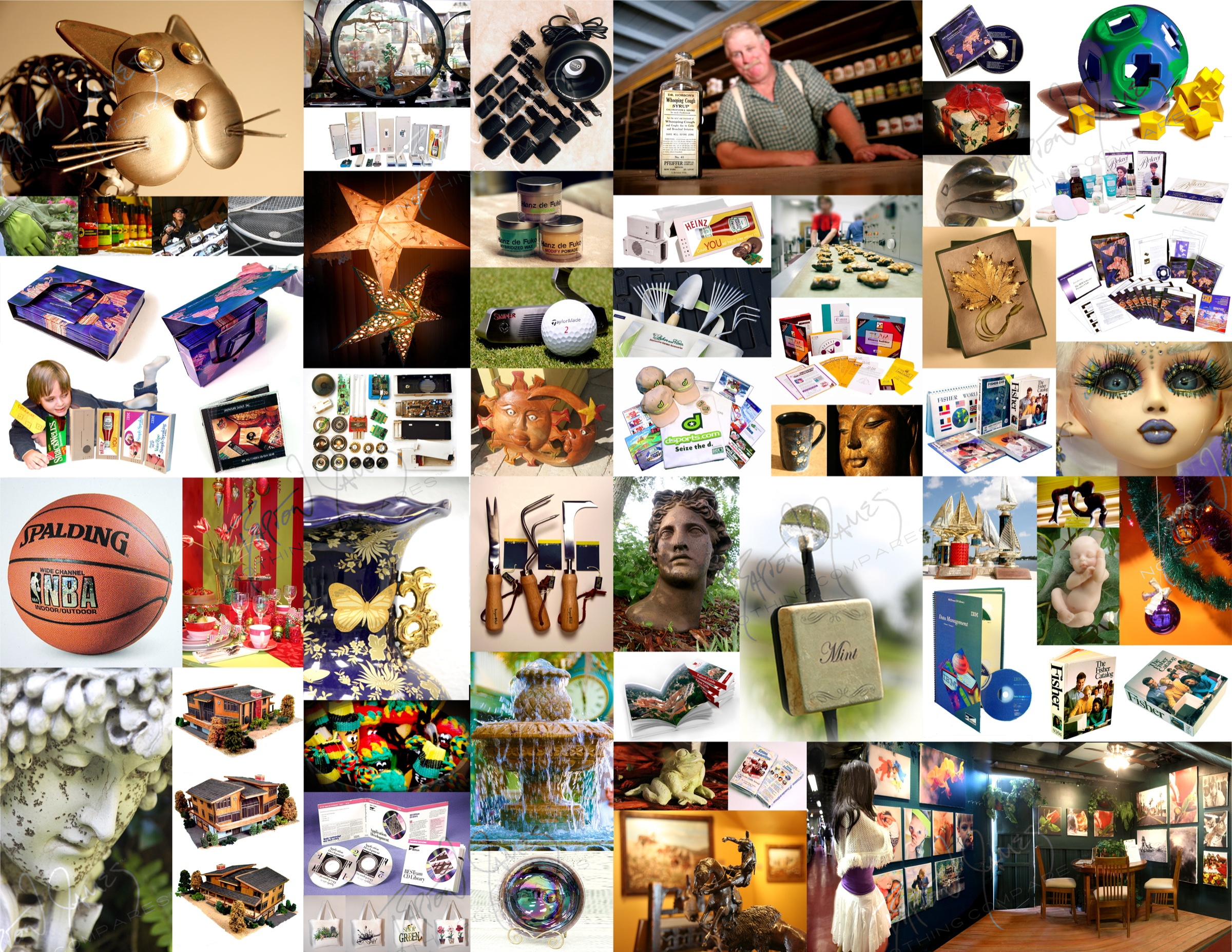 D1 Product: a collage of the work in this chapter