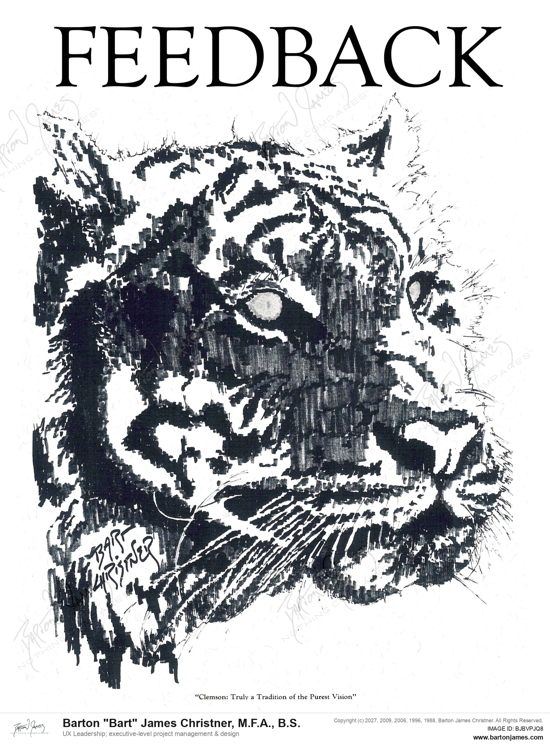 19890515 JENNETT Piercing Tiger PROGRAM PHOTO