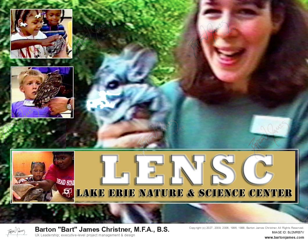 19970802 JOYCE Lake Erie Nature And Science Center BROADCAST PHOTO