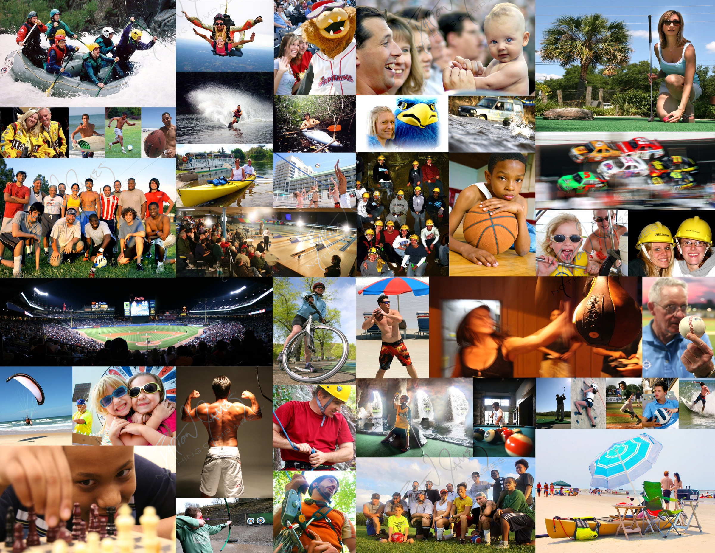 D1 Sport: a collage of the work in this chapter