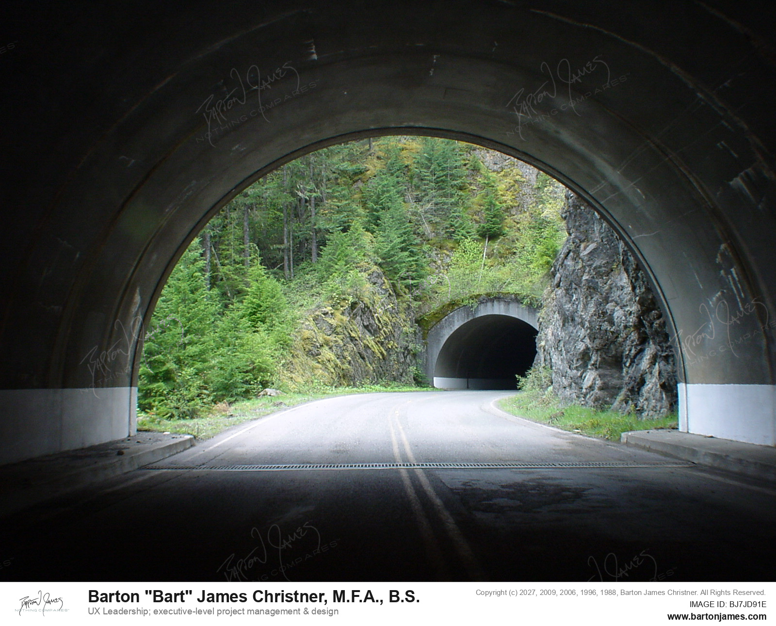 20040508 TRAVEL Olympic Hurricane Ridge Road Tunnels Campground PHOTO