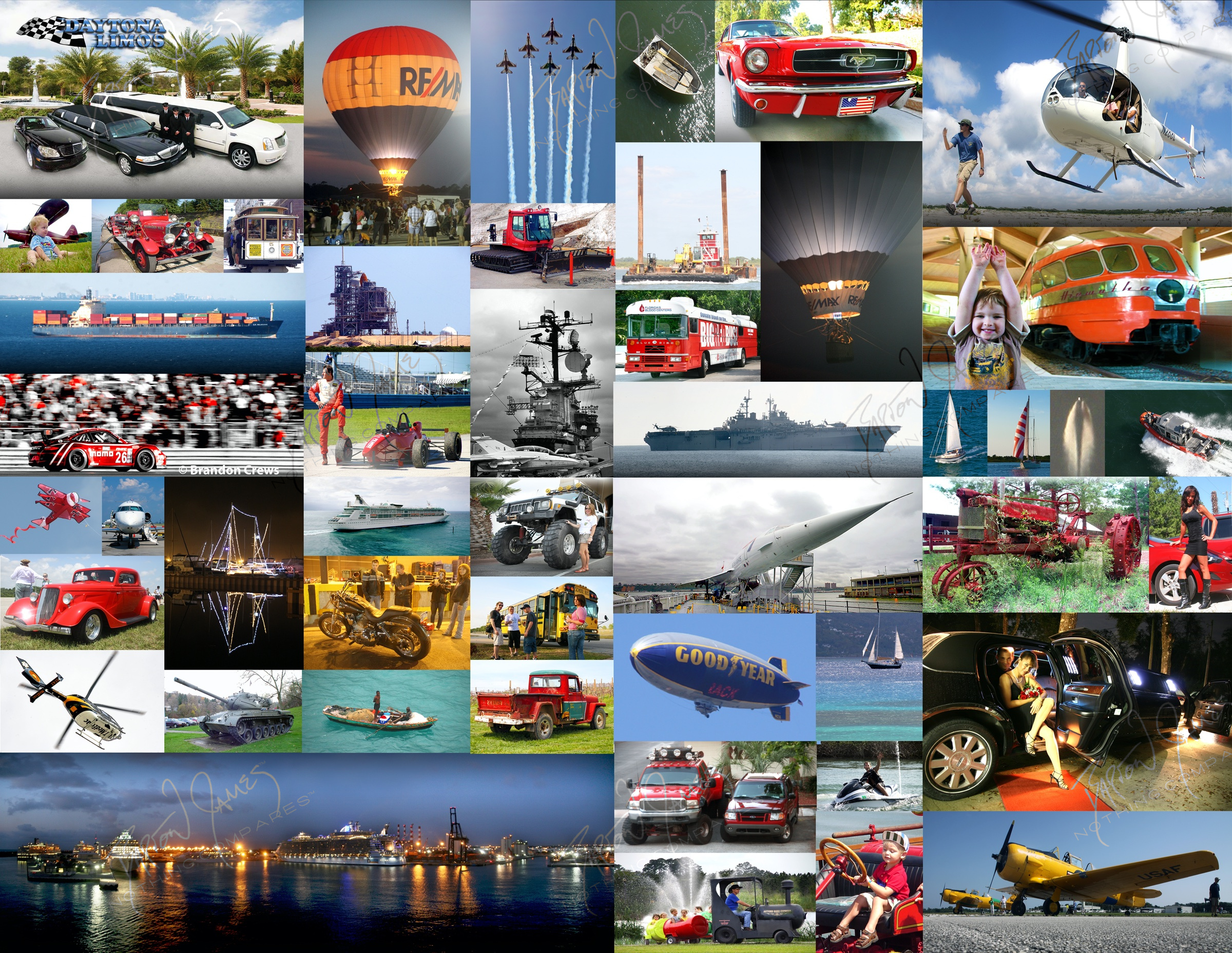 D1 Vehicle: a collage of the work in this chapter
