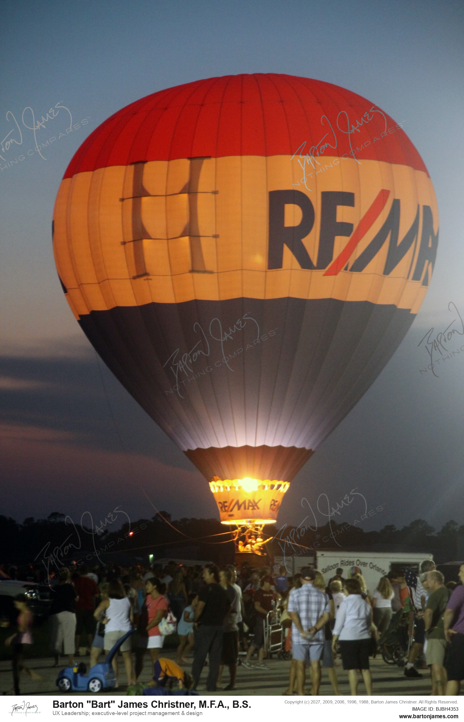 20100522 AERIAL New Smyrna Balloon Fest3Balloon Glow IMG0196 PHOTO