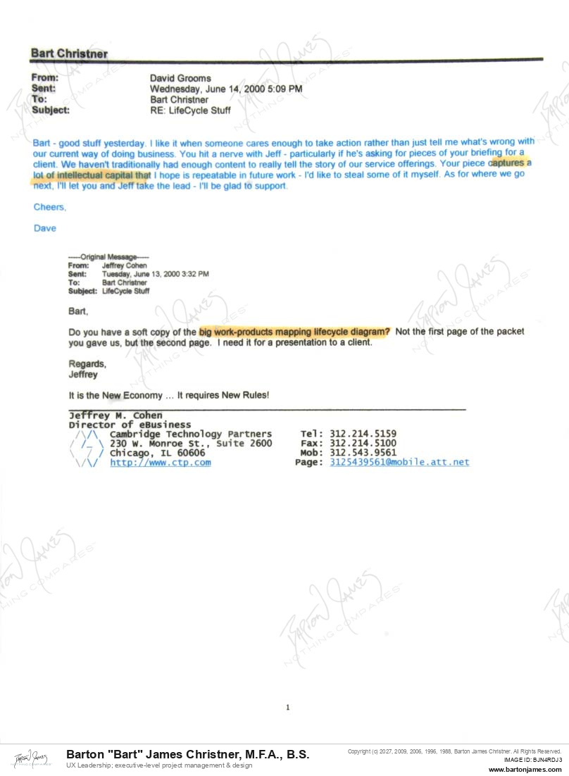 20000614 COMMEND David Grooms EMAIL