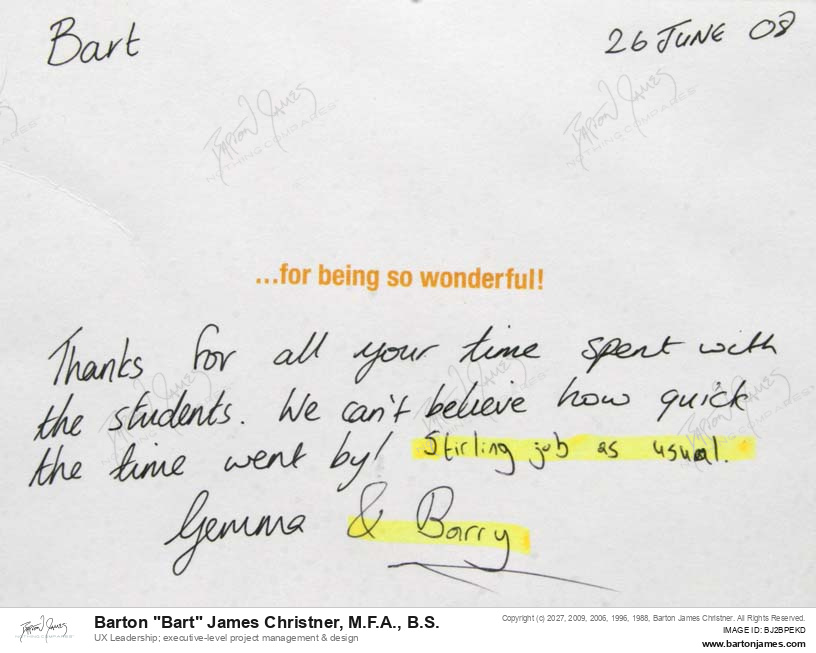 20080626 THANKS Gemme Gallagher CARD