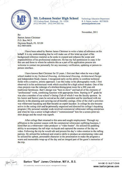 20111115 CHARACTER Scott Patton LETTER