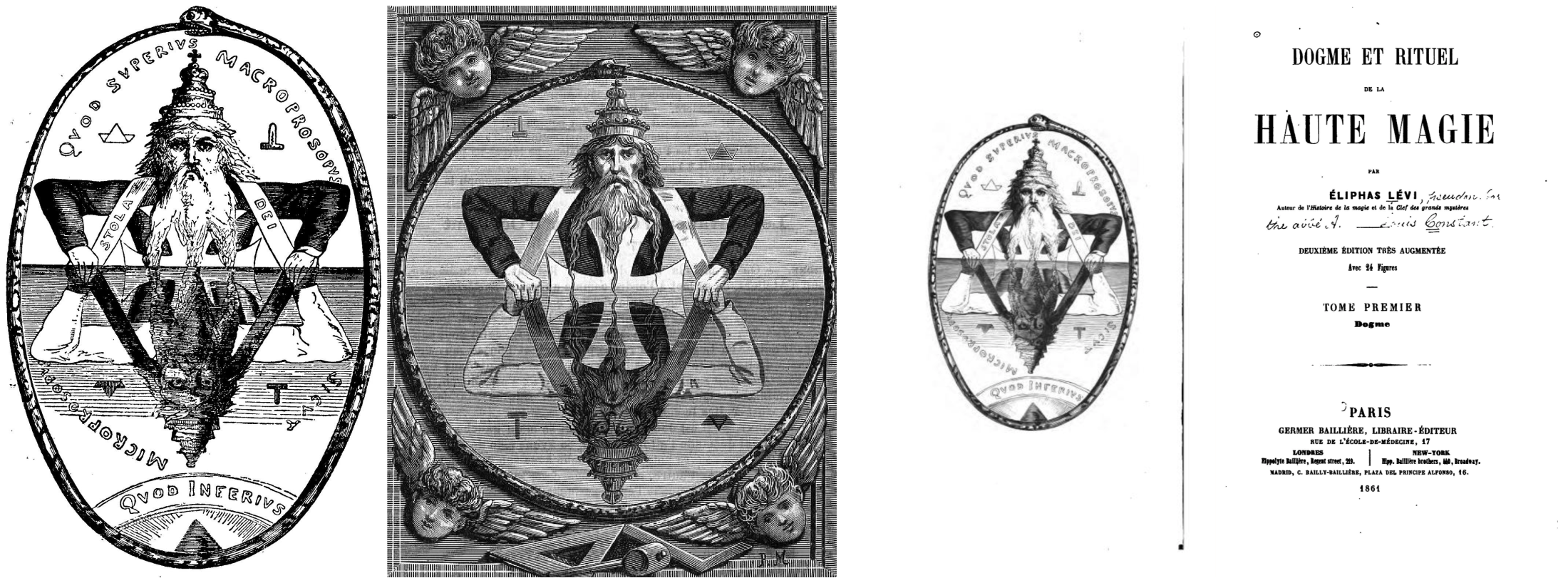1854 AD FRANCE ELIAS LEVI DOGMA
