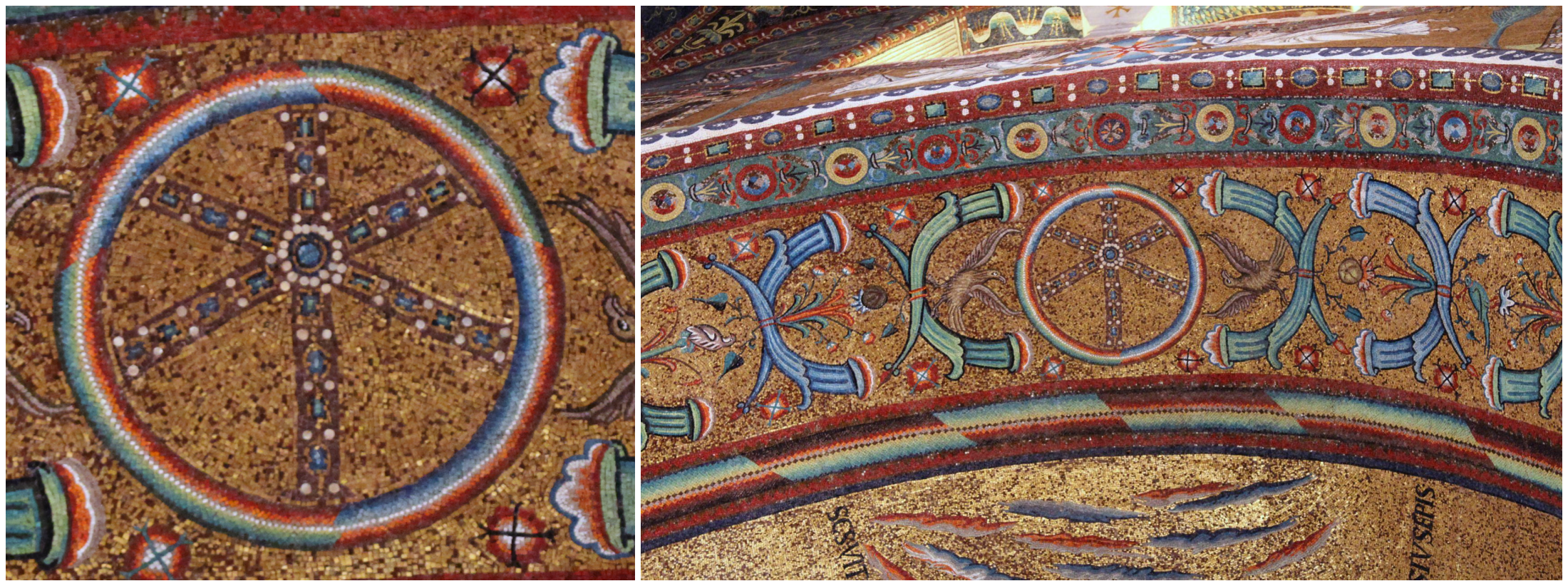 547 AD ITALY BYZANTINE SAN VITALE APSE