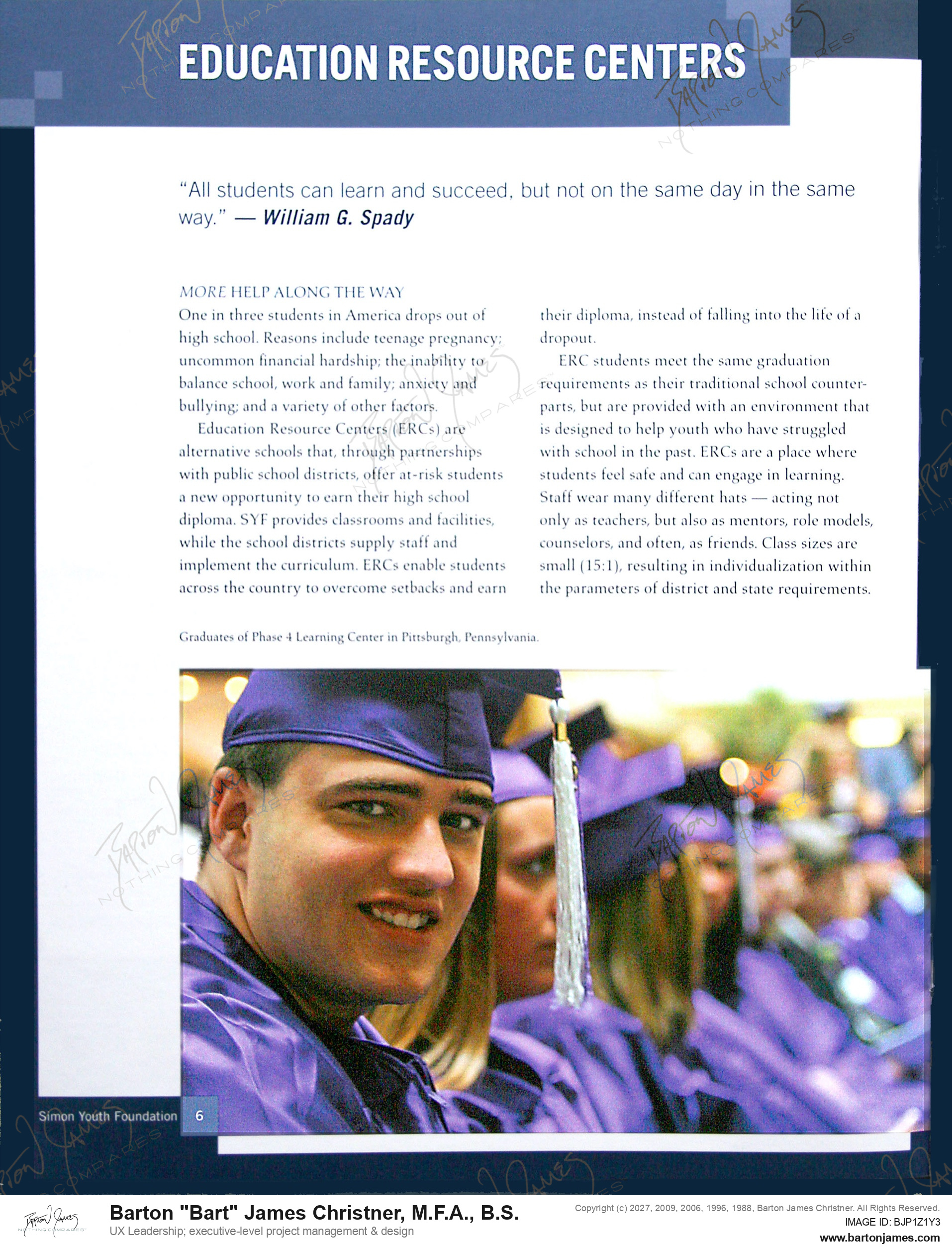 20051211 MARKOFF Graduates ANNUALREPORT