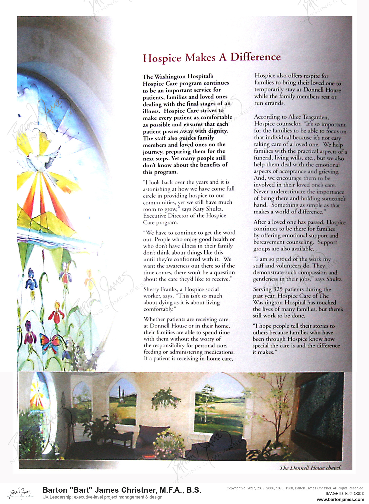 20061214 CHAIDO Hospice ANNUALREPORT