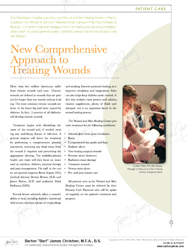 20071214 CHAIDO Treating Wounds ANNUALREPORT