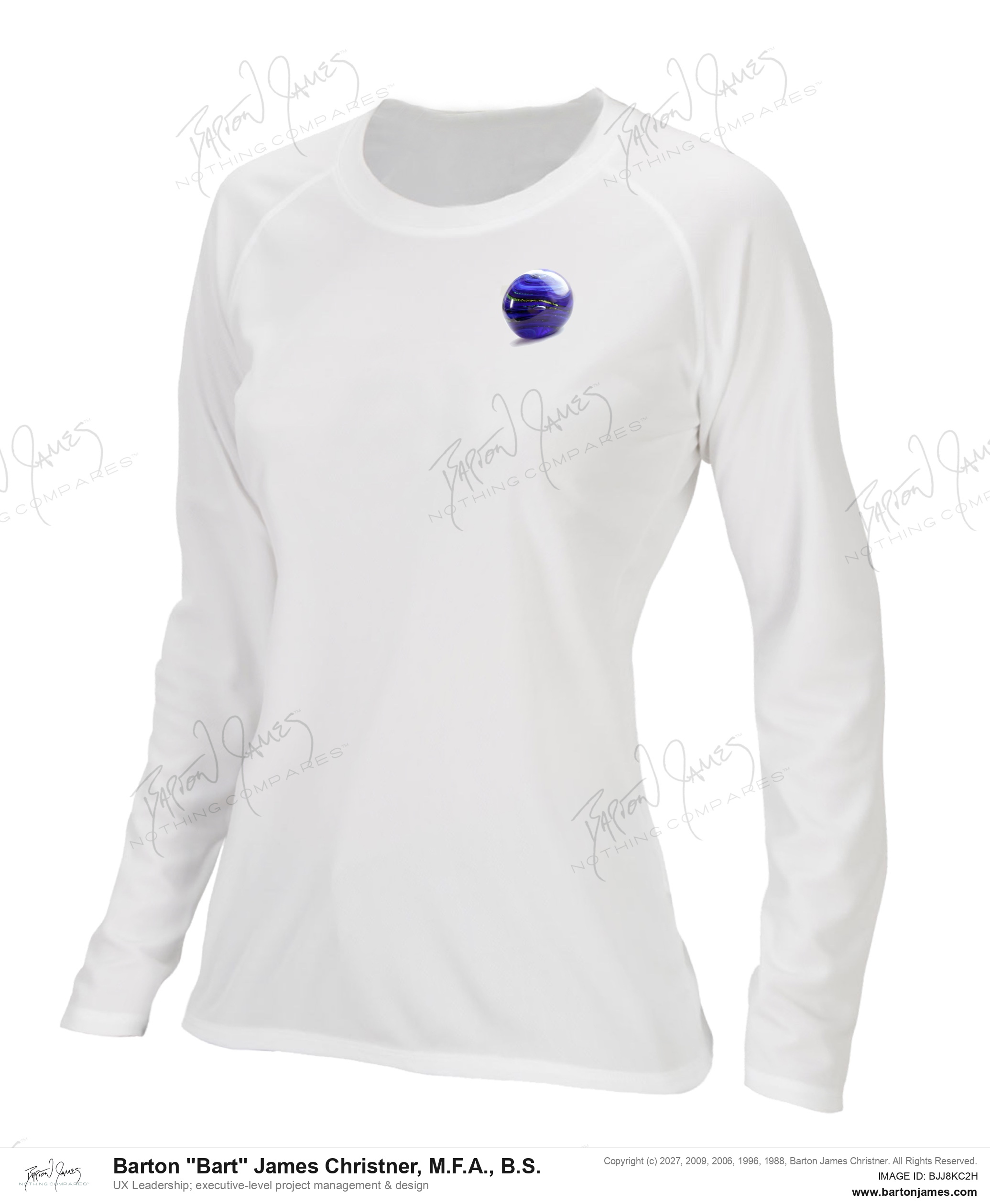 20060314 UMBACH BJCrystal Ball Blue APPAREL