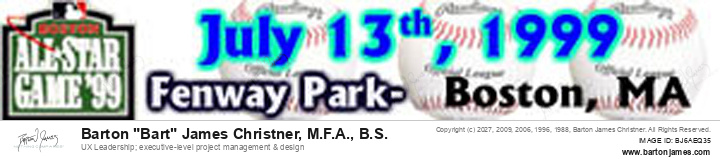20000205 ZIEGLER All Star Fenway BANNER
