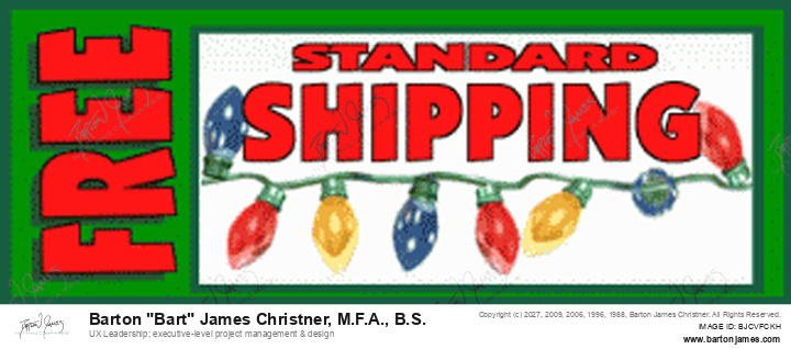 20000227 ZIEGLER Xmas Free Ship BANNER