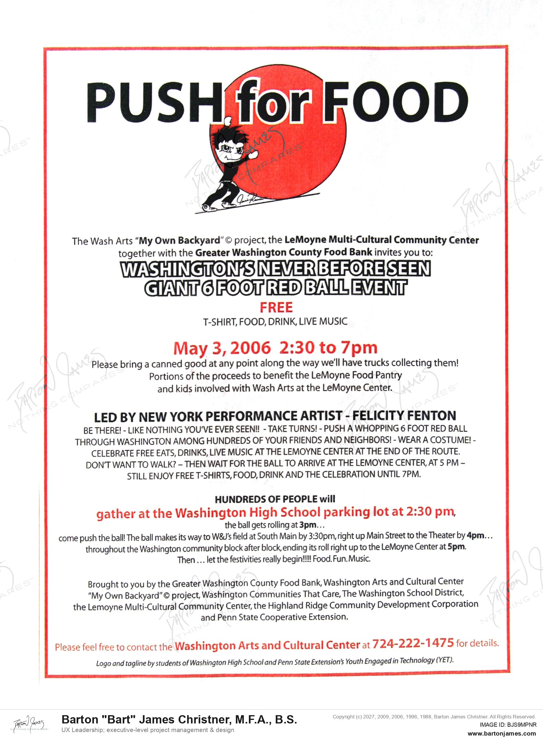 20060503 FENTON Sisyphus Project FLYER