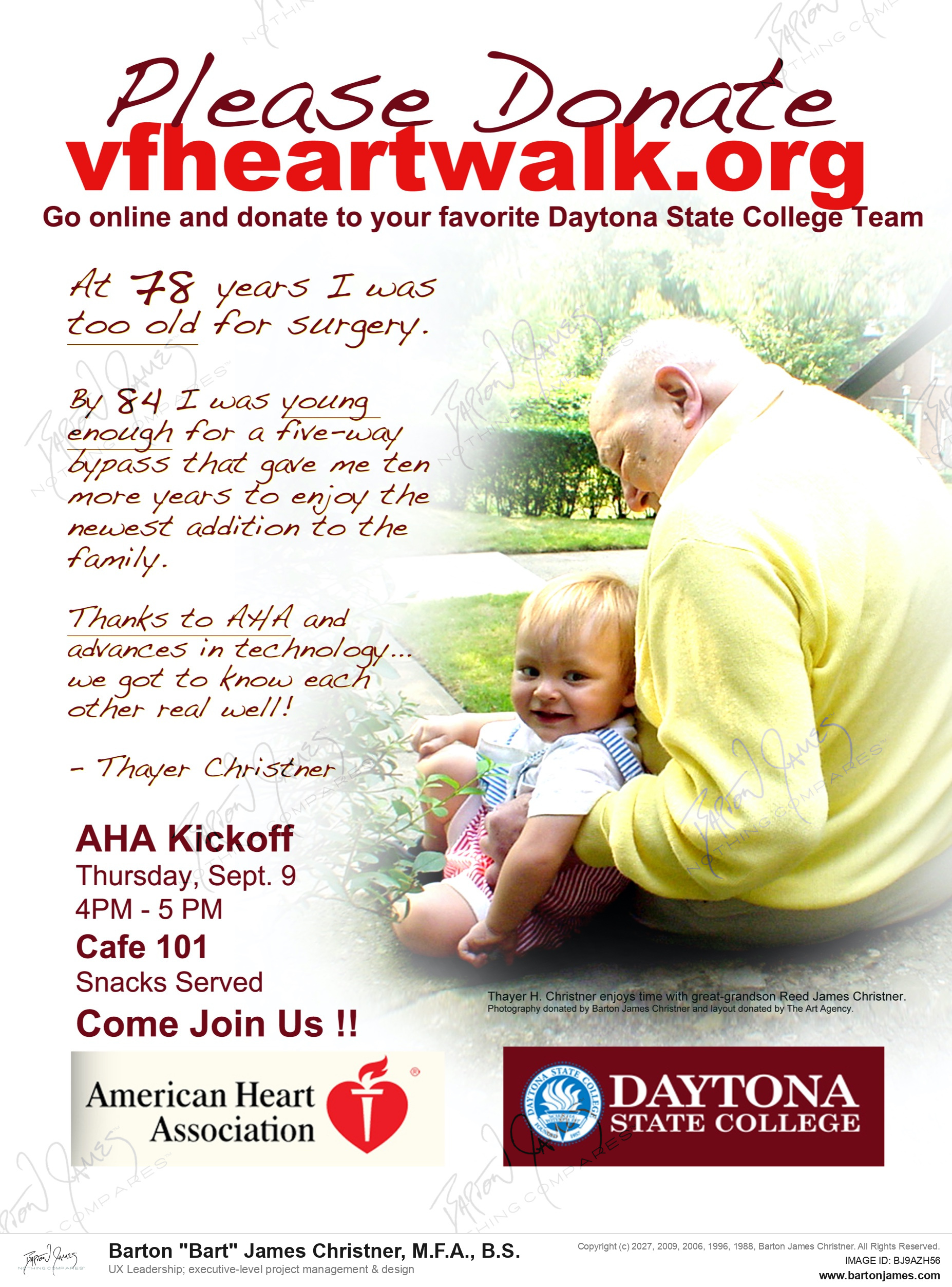 20100903 BROWN Heart Walk Flyer FLYER