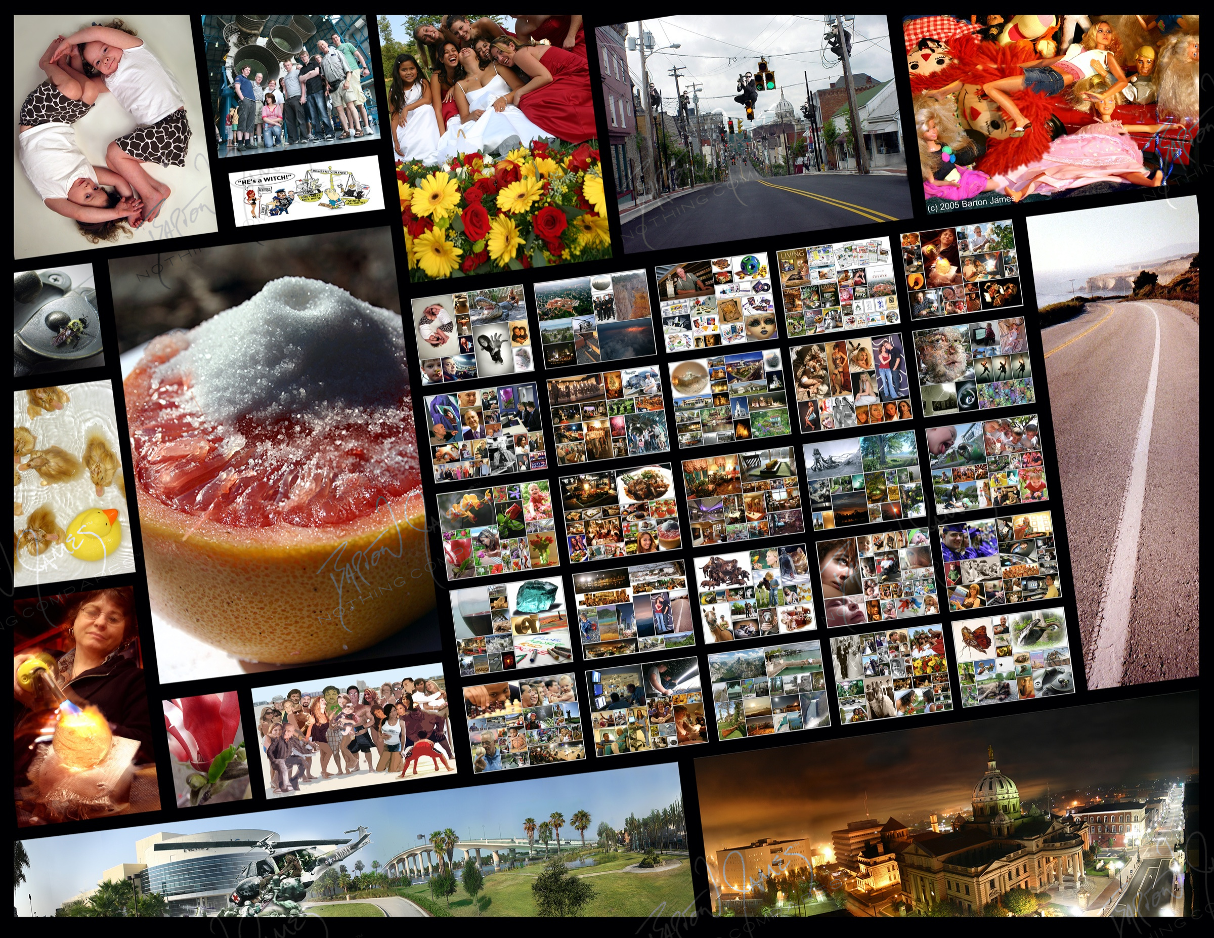 D5 Imaging: a collage of the work in this chapter