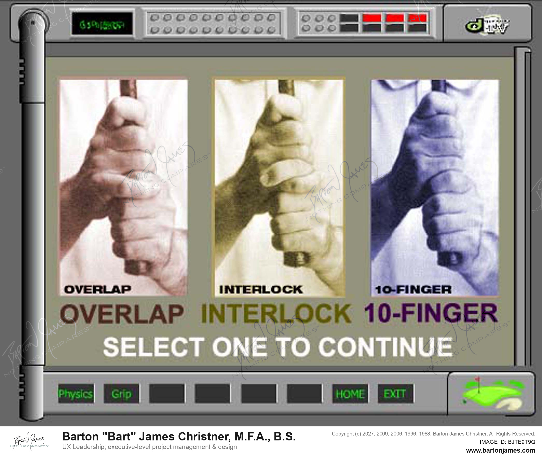 19991002 RESIO Club Grip Guide INSTRUCTION