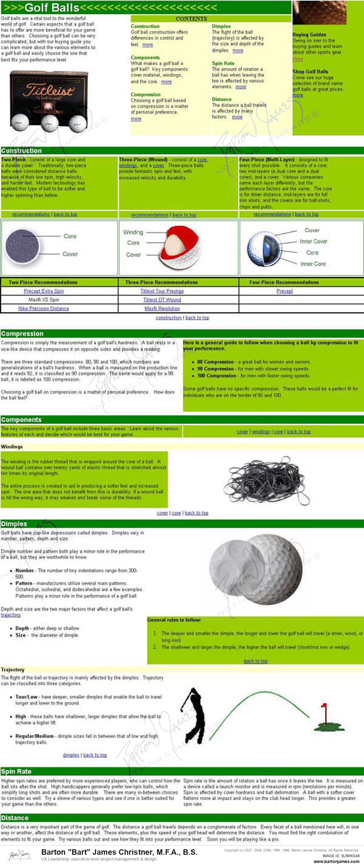19991003 RESIO Golf Ball How To INSTRUCTION