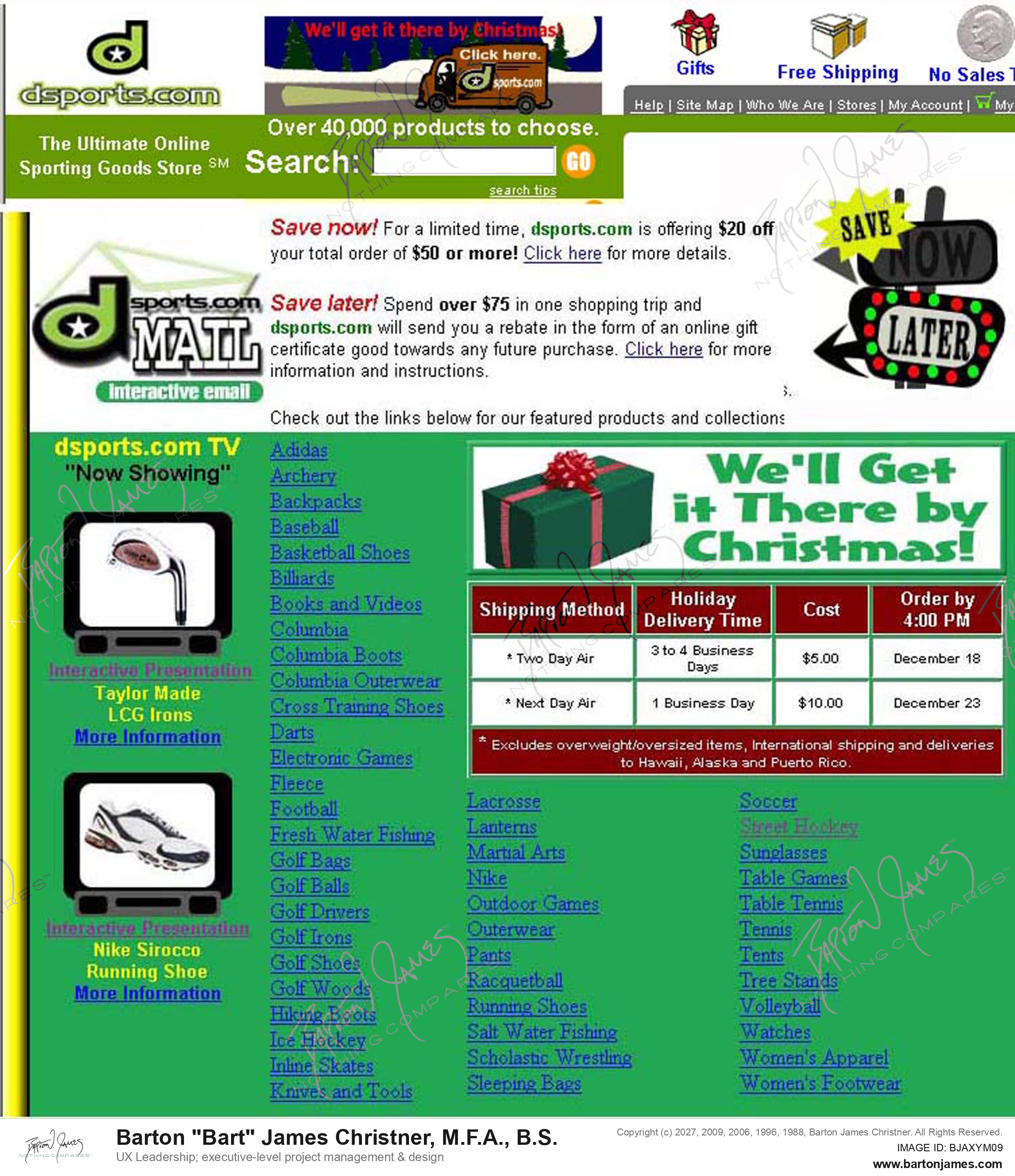 19991205 RESIO d Mail Christmas INSTRUCTION