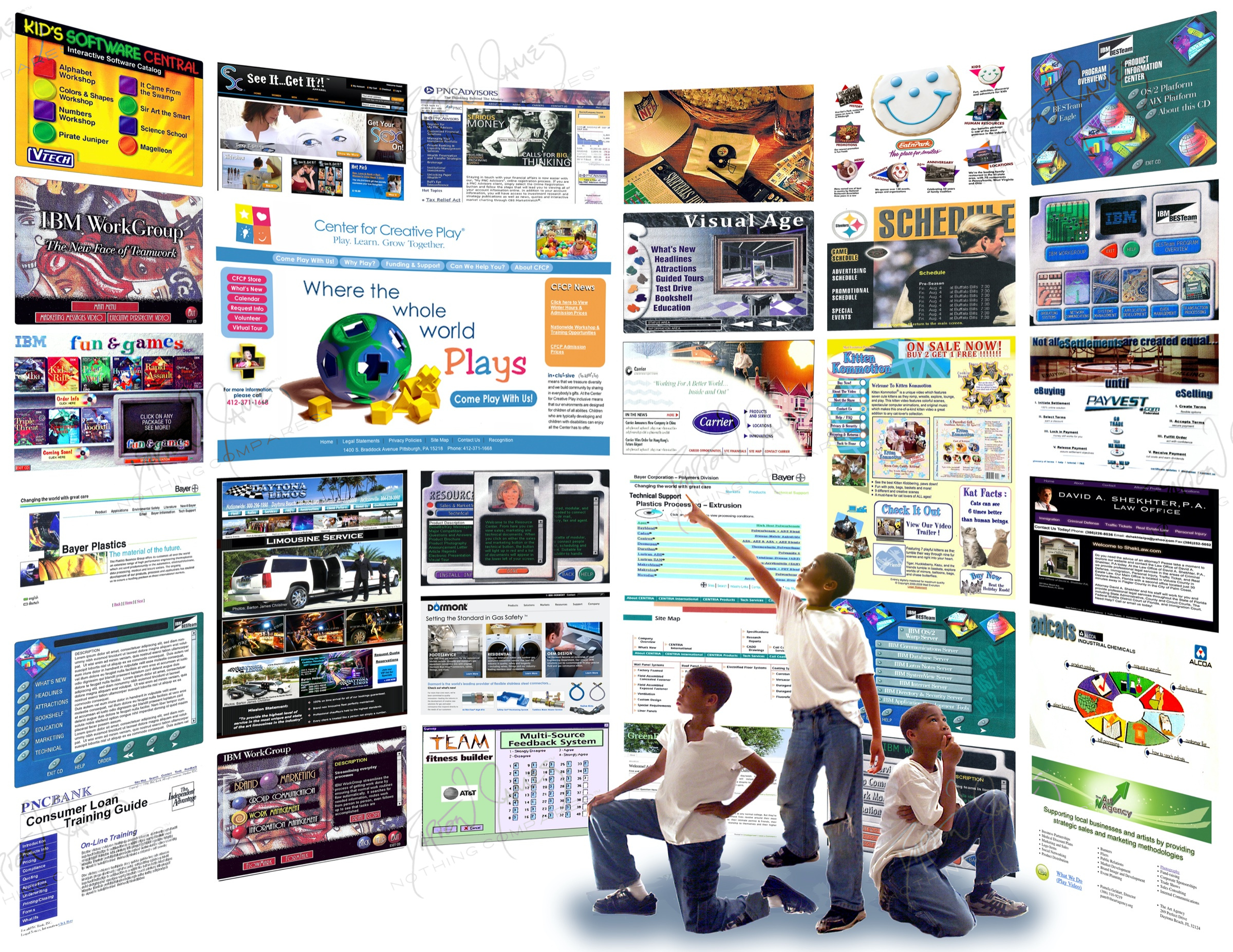 D5 Interface: a collage of the work in this chapter