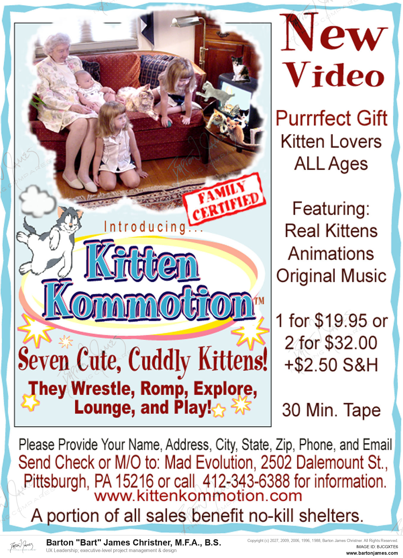 20011201 EDWARDS Purrrfect Gift MAGAZINEONLINE