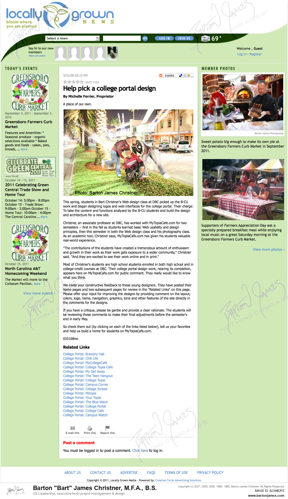 20080331 FERRIER College Portals MAGAZINEONLINE