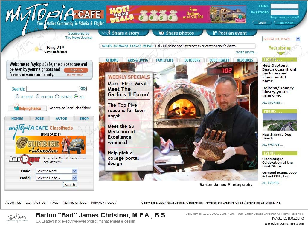 20080415 FERRIER Man Fire Meat Fiorno MAGAZINEONLINE