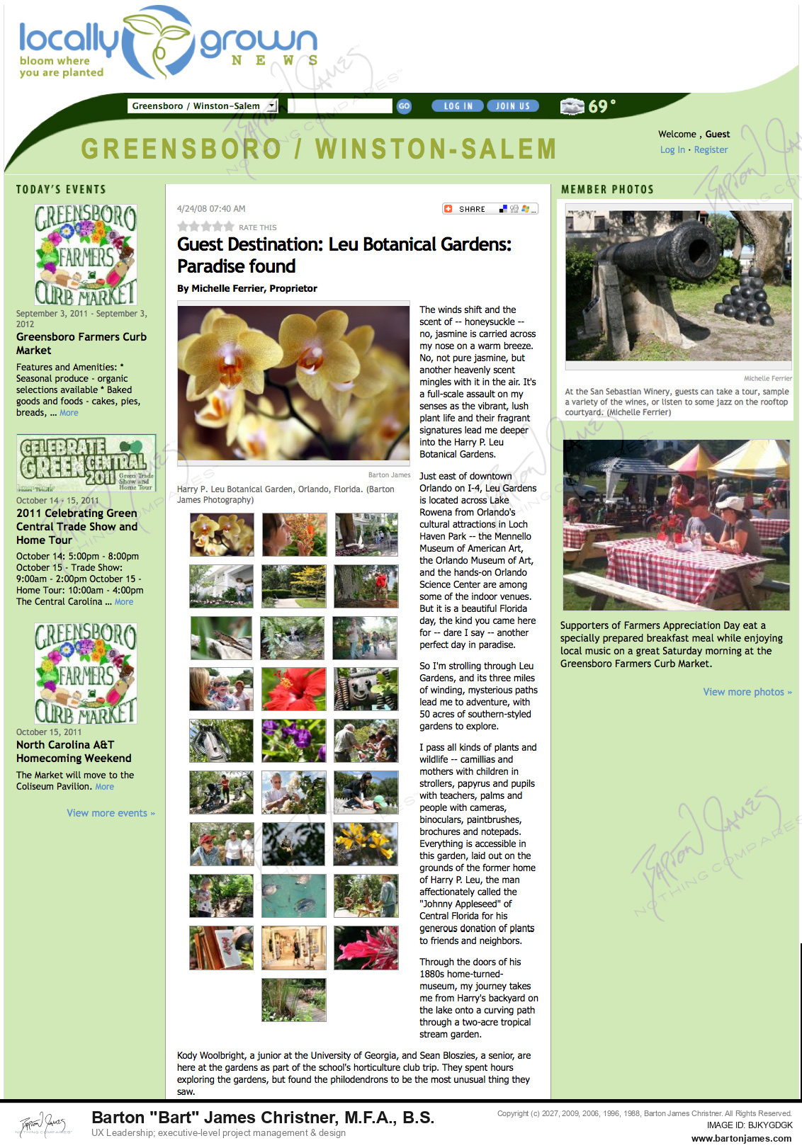 20080424 FERRIER Paradise Found MAGAZINEONLINE