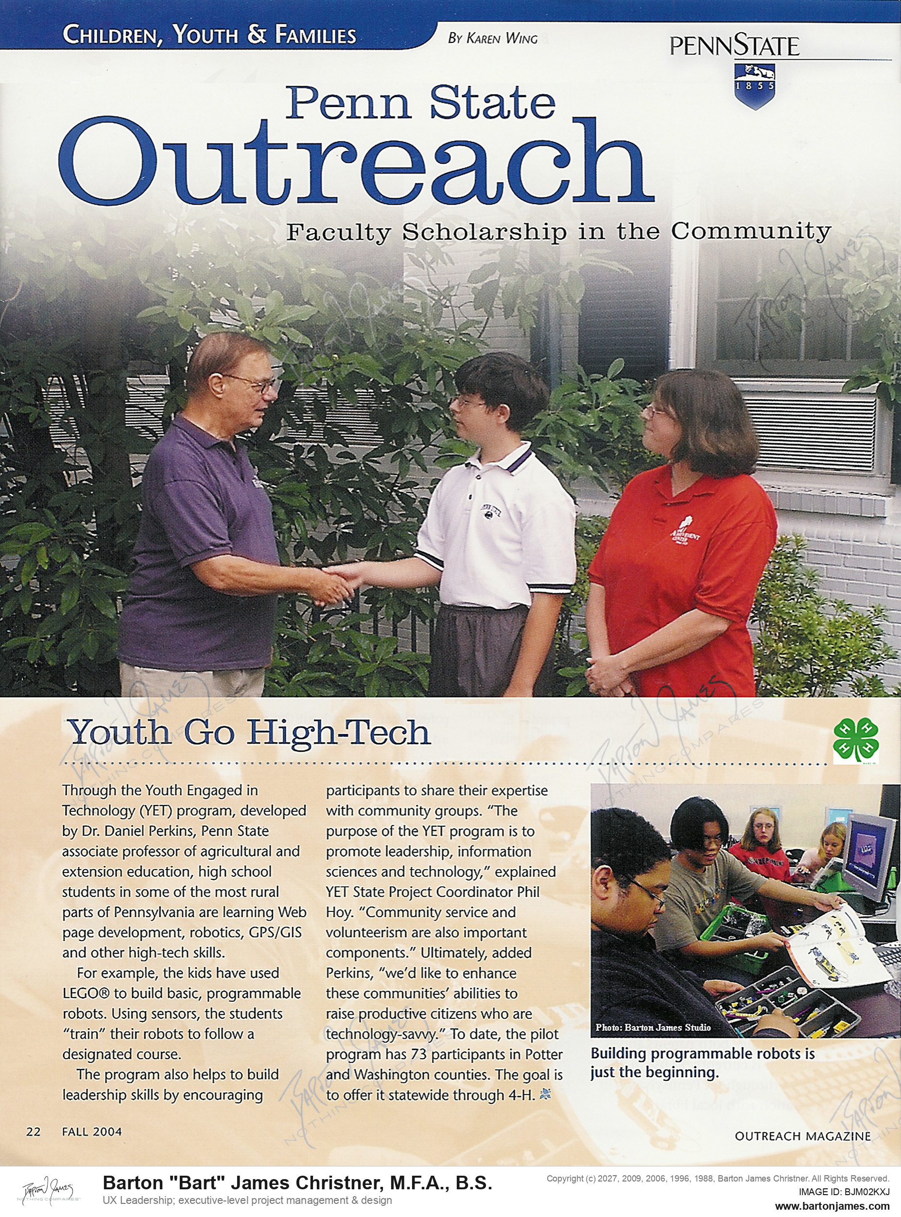 20041204 WING Youth Go Hi Tech MAGAZINE
