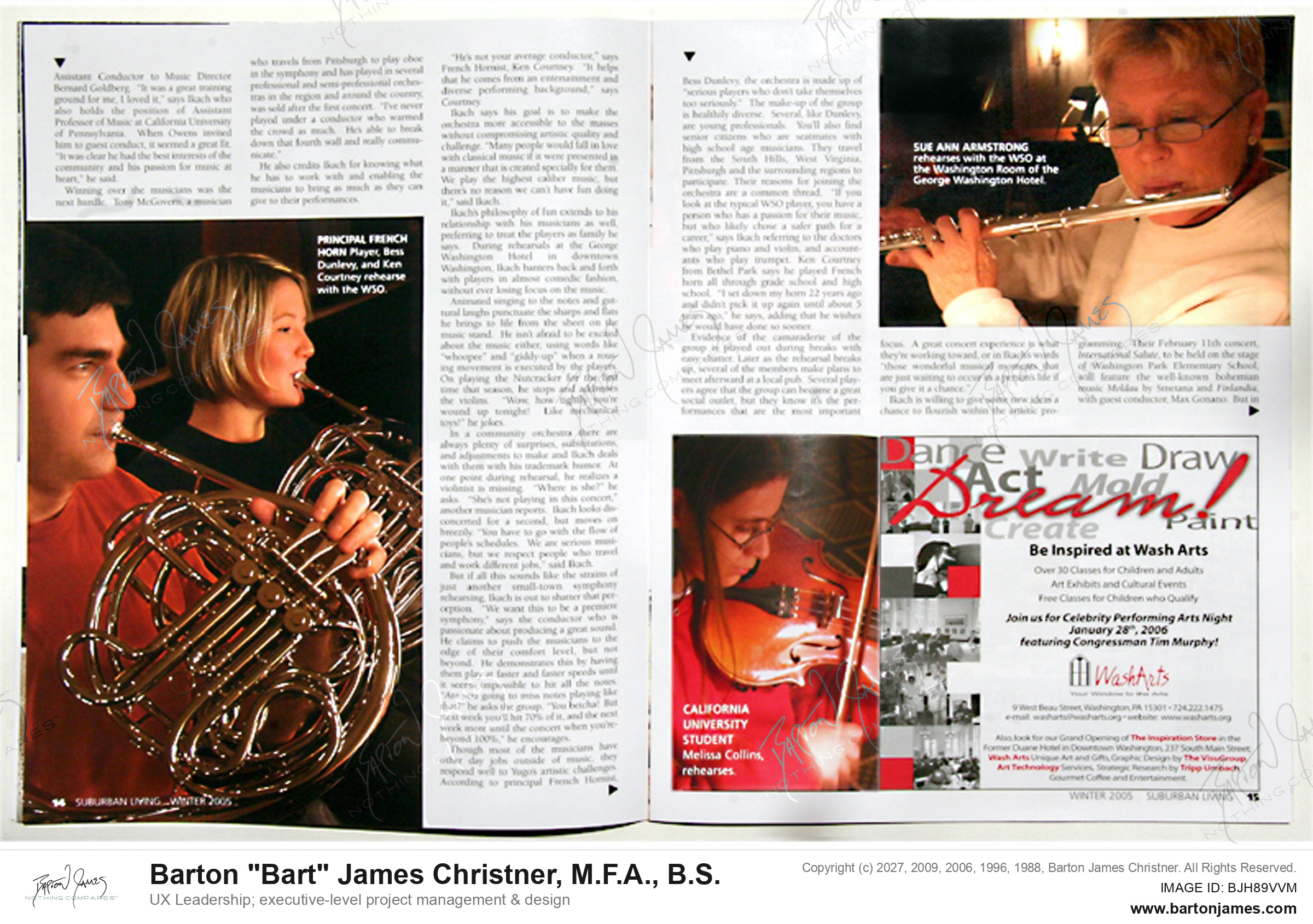20051201 UMBACH Washington Symphony2 MAGAZINE