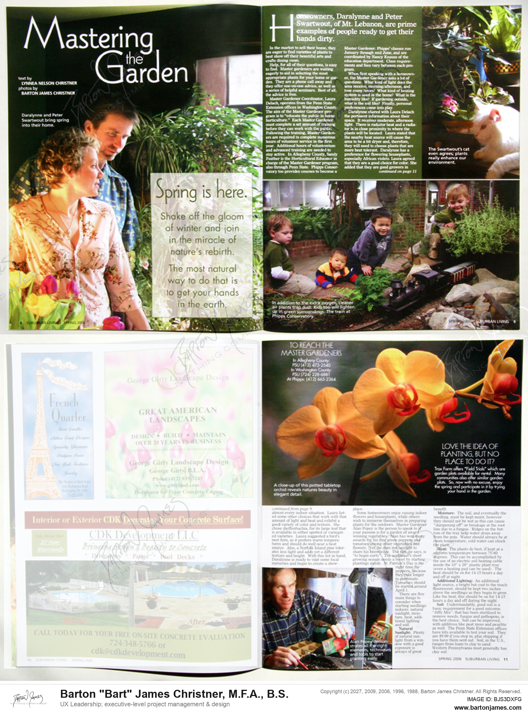 20060301 CHRISTNER Mastering The Garden MAGAZINE