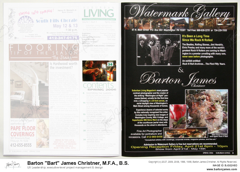 20060301 CHRISTNER Watermark Exhibit Full Page MAGAZINE