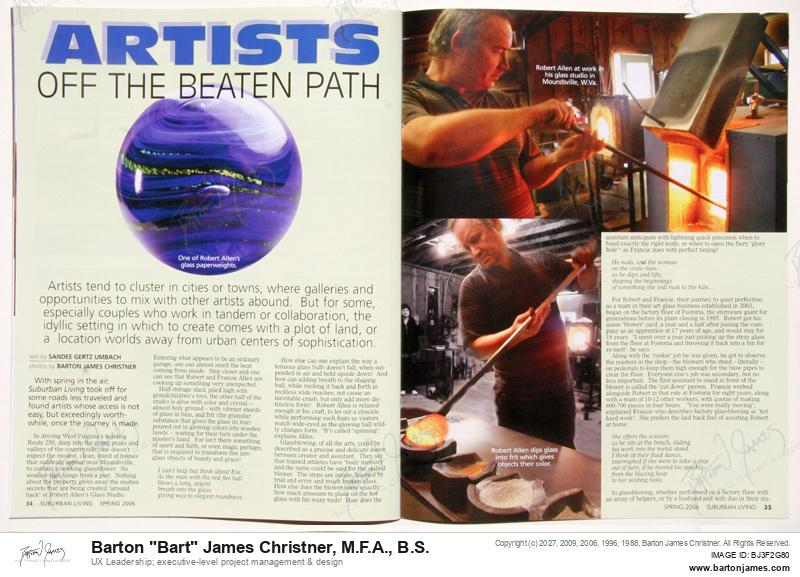 20060301 UMBACH Artists Off Beaten Path1 MAGAZINE