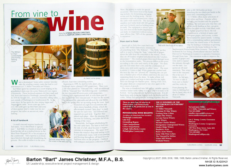 20060601 CHRISTNER Vine To Wine MAGAZINE