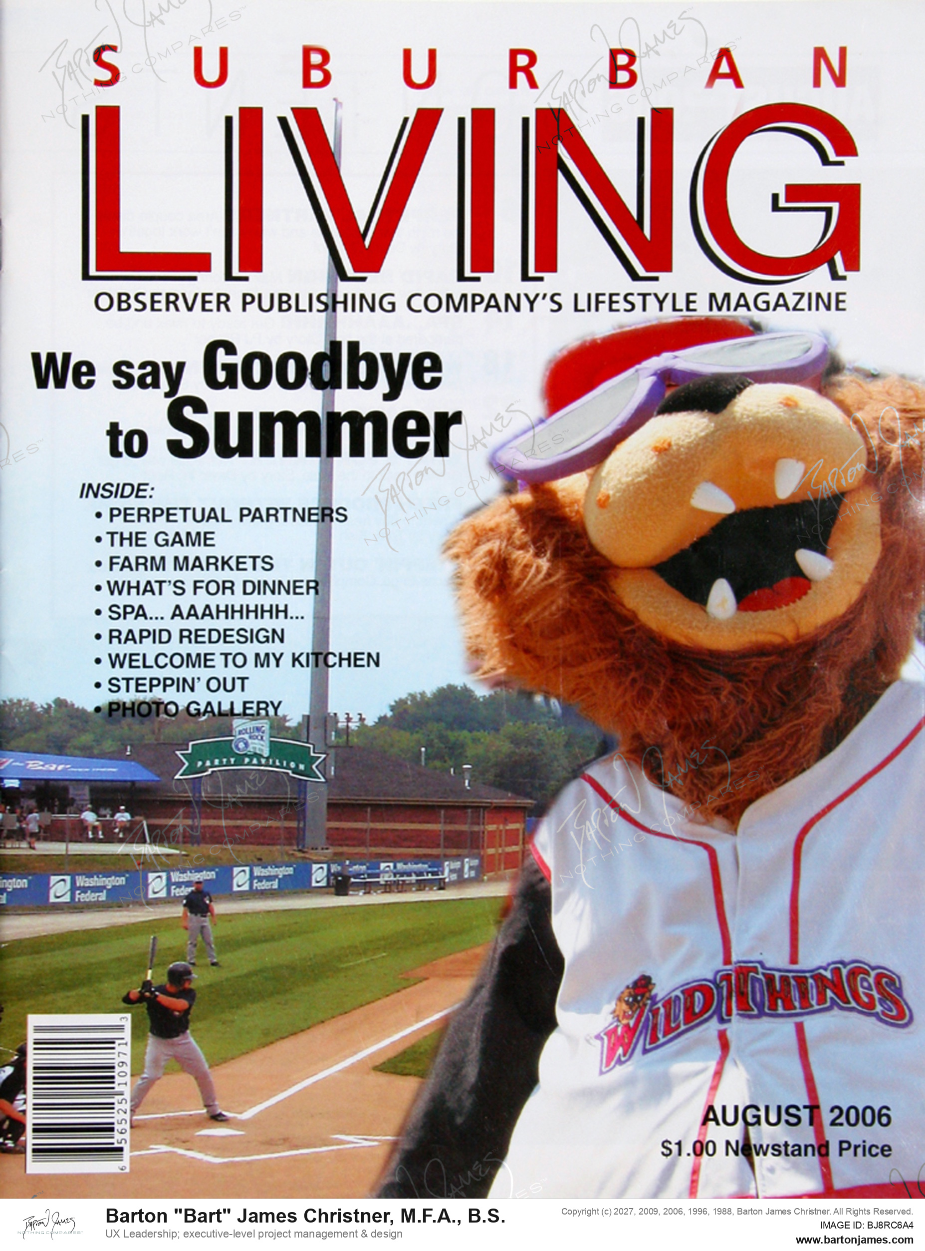 20060802 CHRISTNER Wild Things Cover MAGAZINE